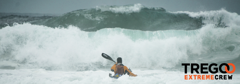 POST - Robert Hewetson in the storm on kayak