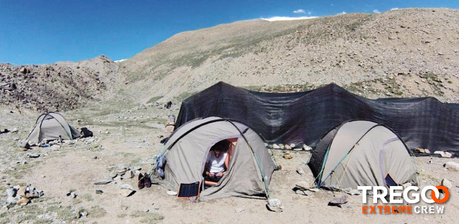 EXTREME - STEP grey tents