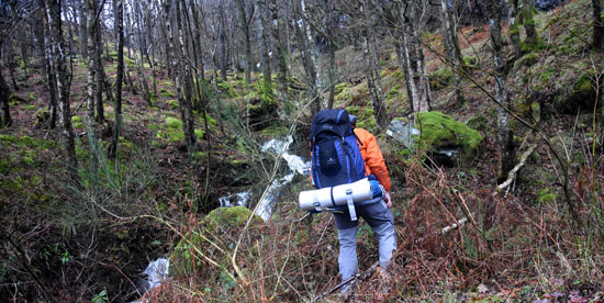 Gian Luca expedition in the Highlands