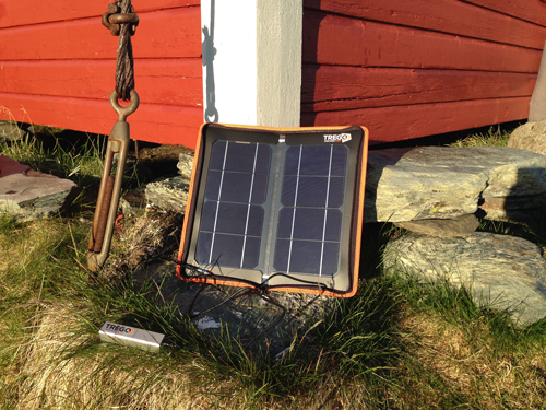 Solar Kit used for the Lapland trekking